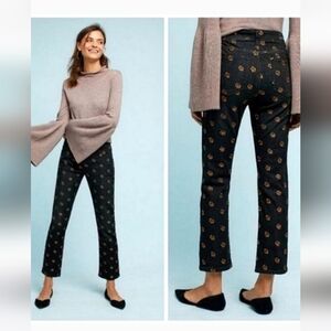 Pilcro Jeans - letterpreas copper floral